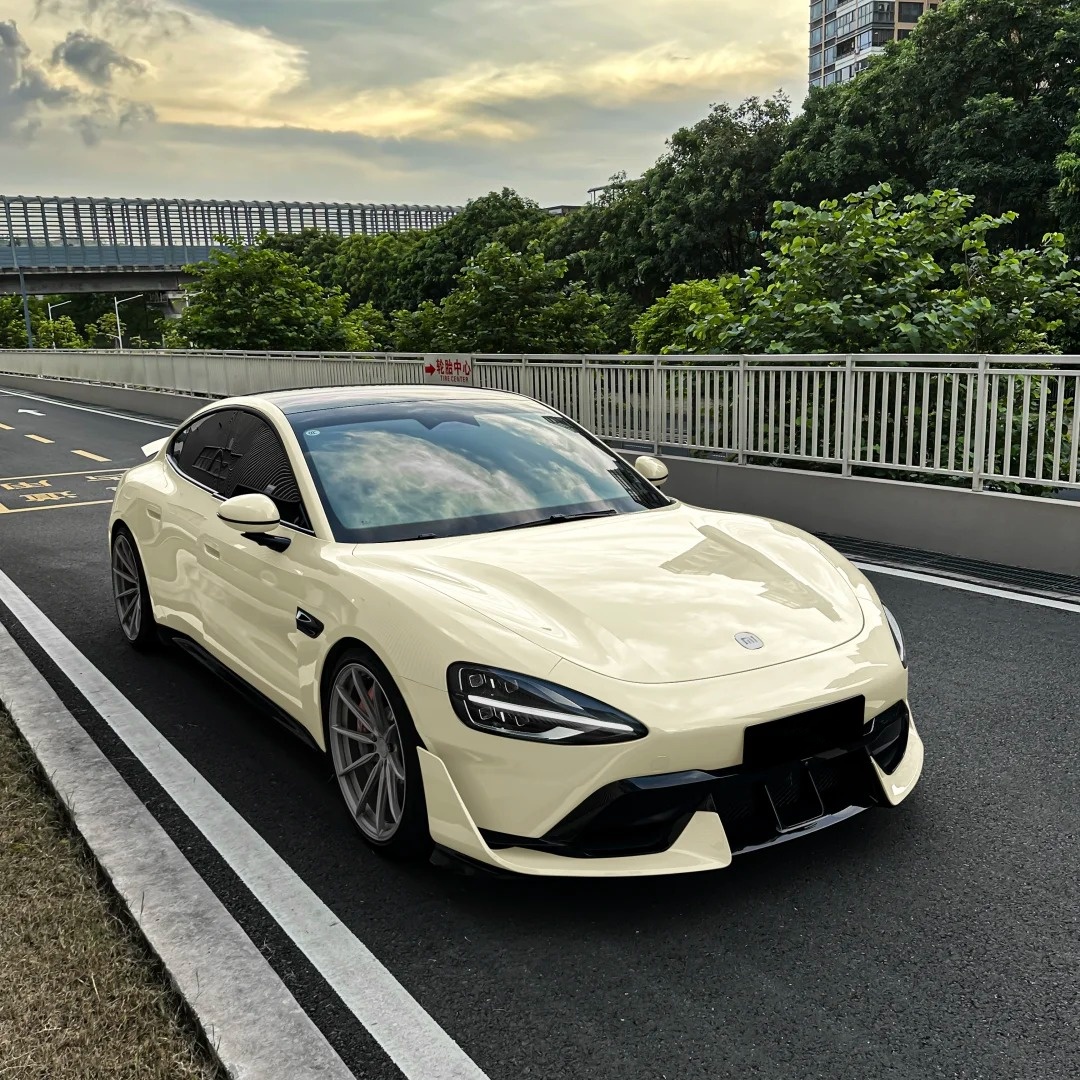 TPU Cream Yellow Paint Protection Film