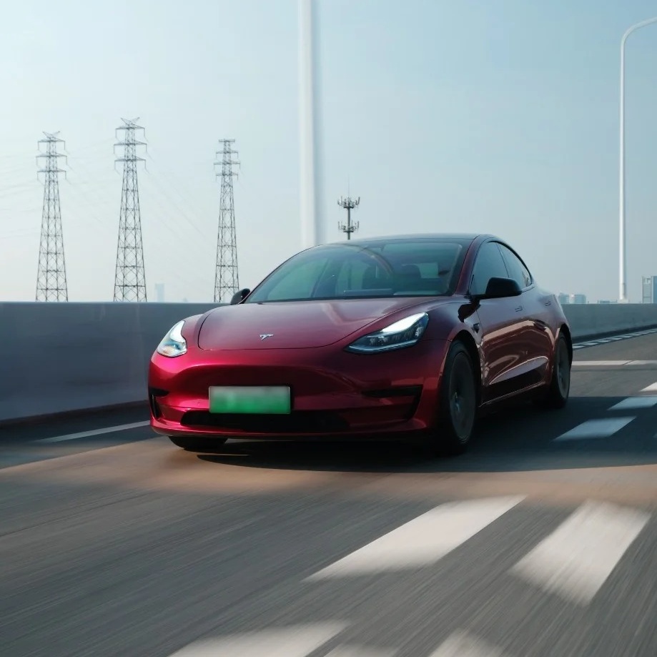 TPU Crimson Red T Paint Protection Film