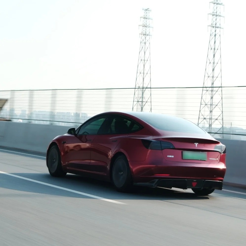 TPU Crimson Red T Paint Protection Film