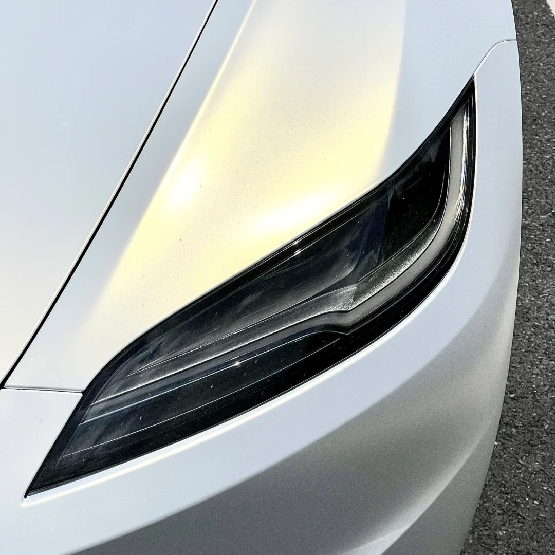 TPU Matte White to Gold Paint Protection Film