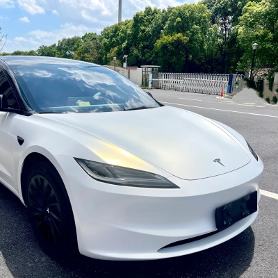 TPU Matte White to Gold Paint Protection Film 02