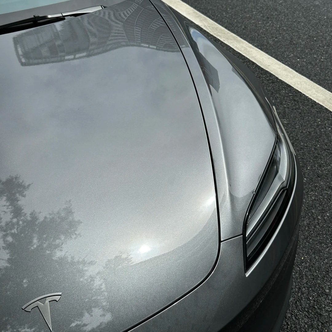 TPU Metal Mountain Grey Paint Protection Film