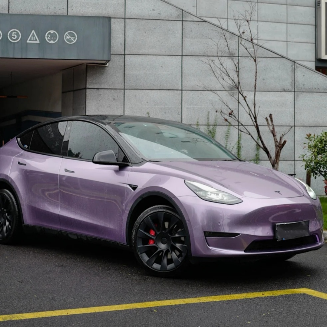 TPU Spirit Mirror Purple Paint Protection Film