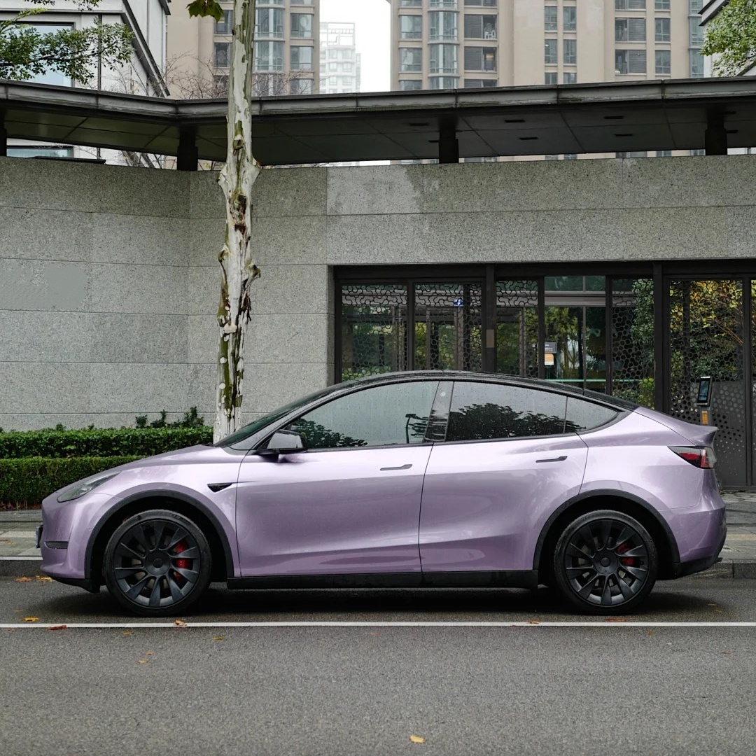 TPU Spirit Mirror Purple Paint Protection Film