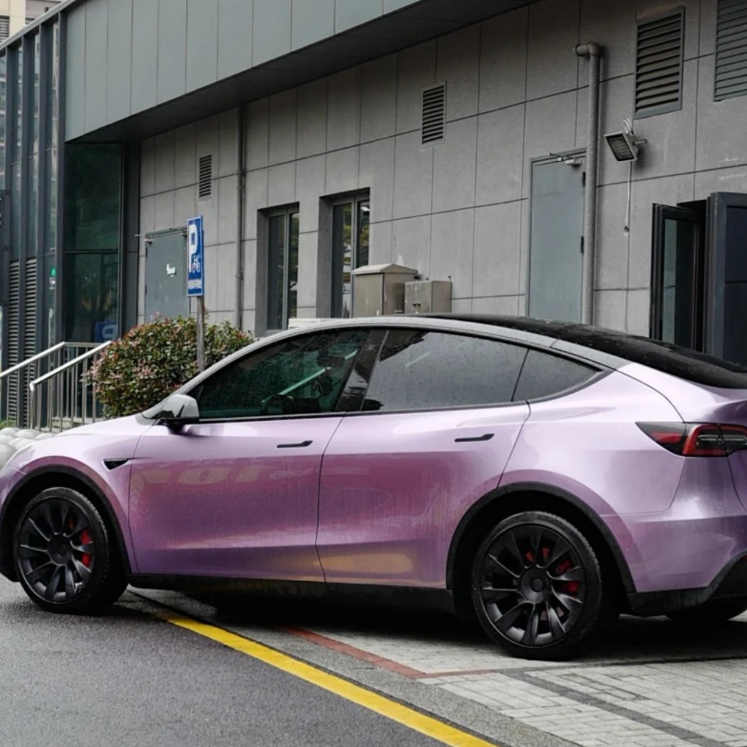 TPU Spirit Mirror Purple Paint Protection Film