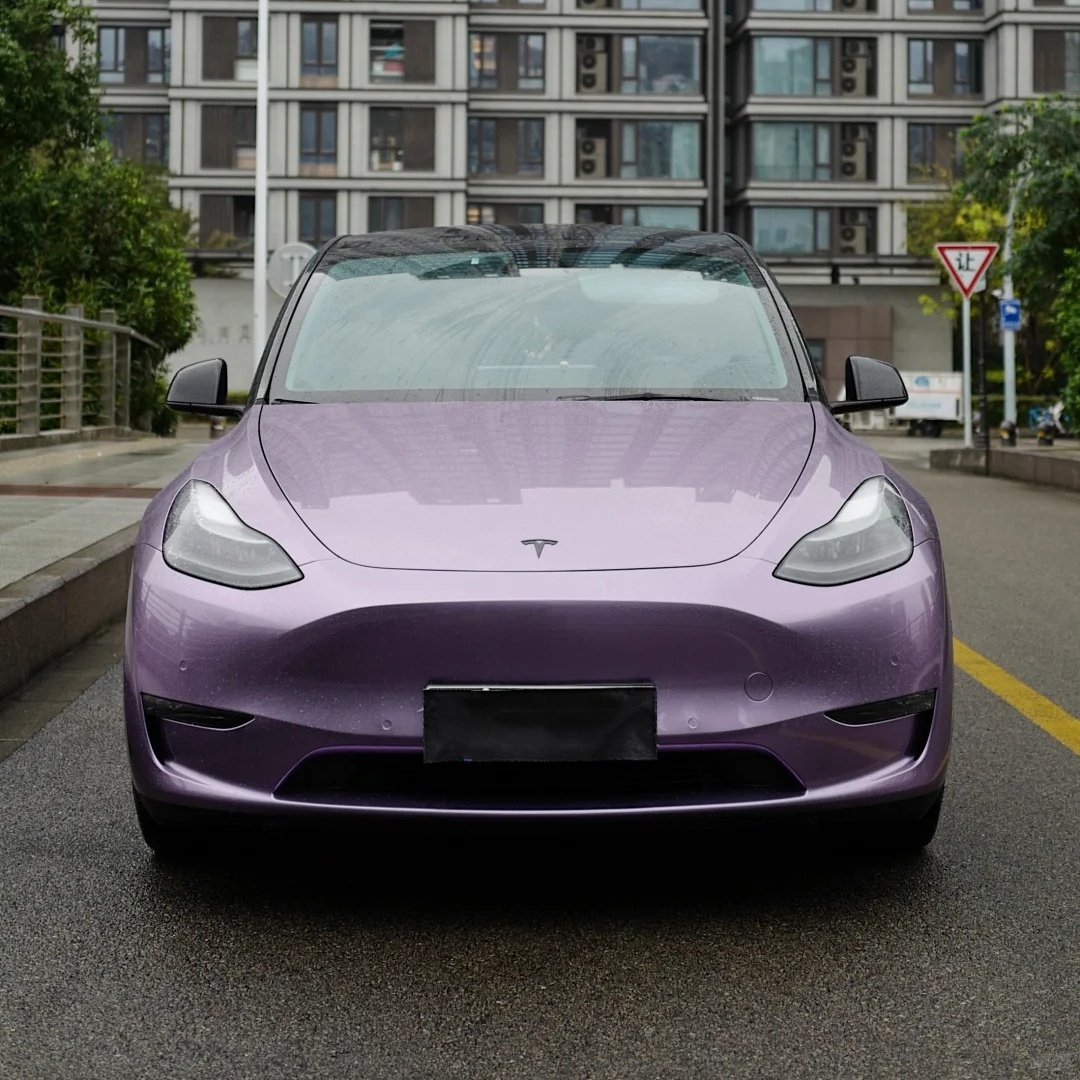 TPU Spirit Mirror Purple Paint Protection Film
