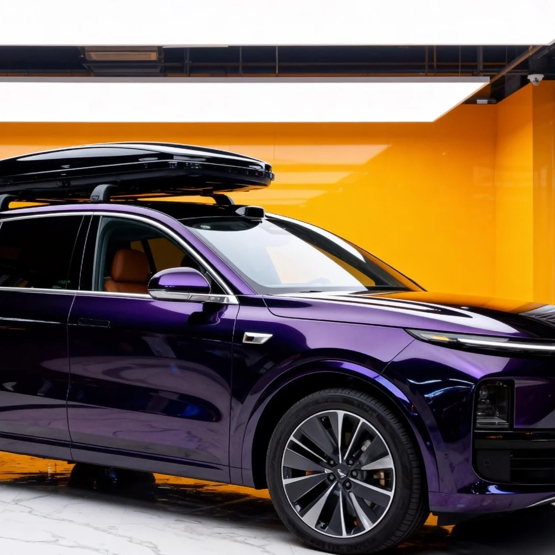 TPU Super Bright Black Magic Purple Paint Protection Film