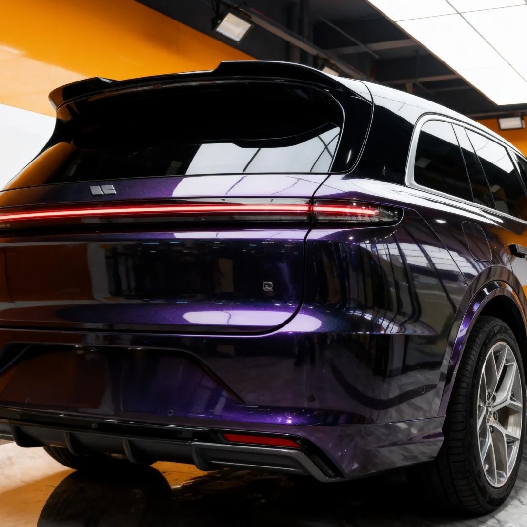 TPU Super Bright Black Magic Purple Paint Protection Film
