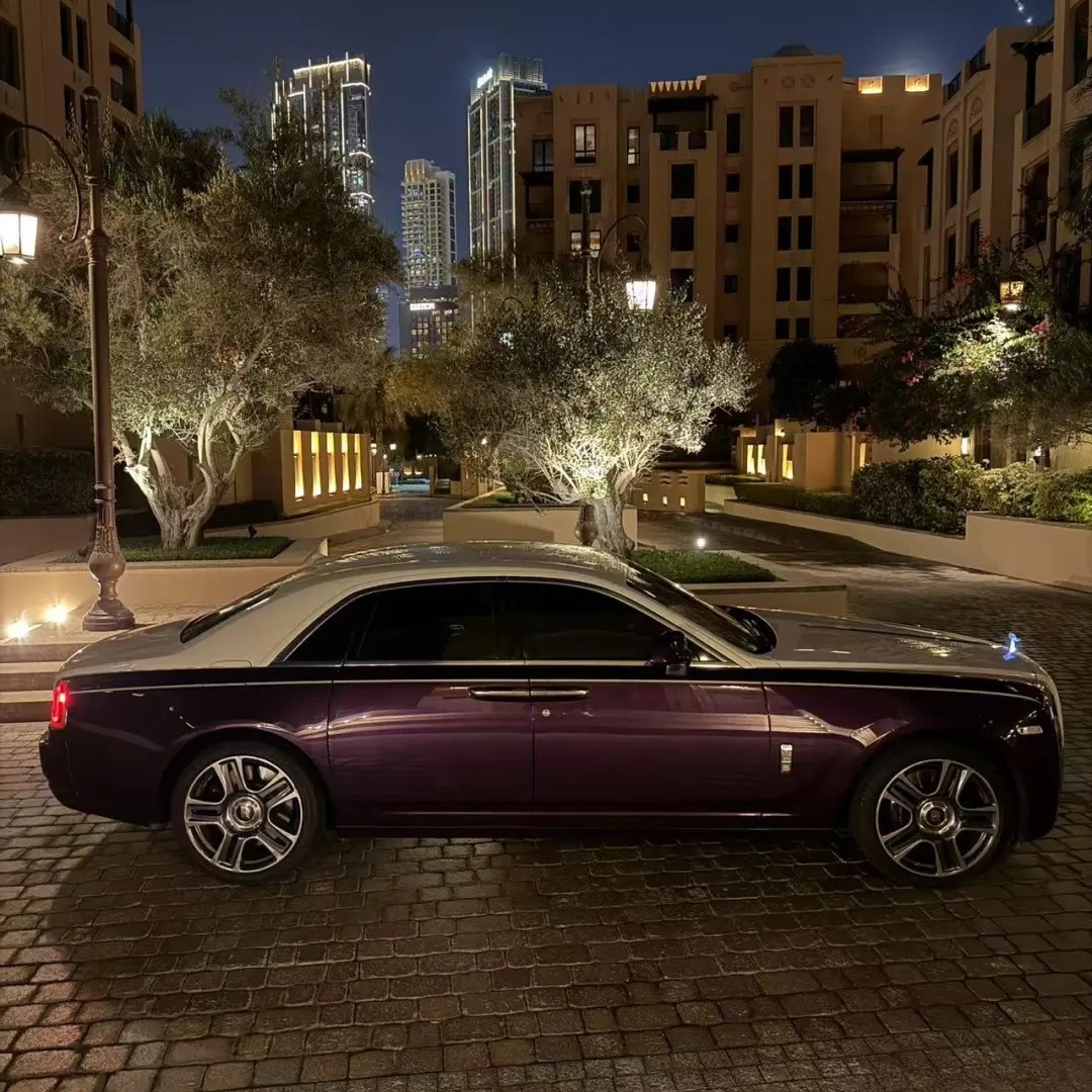 TPU Gloss Amethyst Purple Paint Protection Film