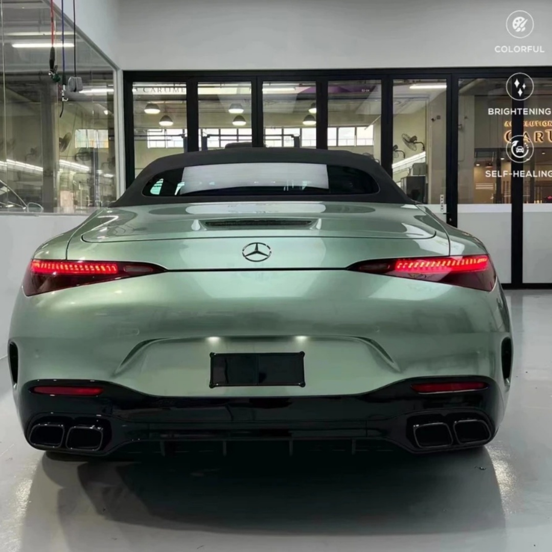 TPU Gloss Francesca Green Paint Protection Film