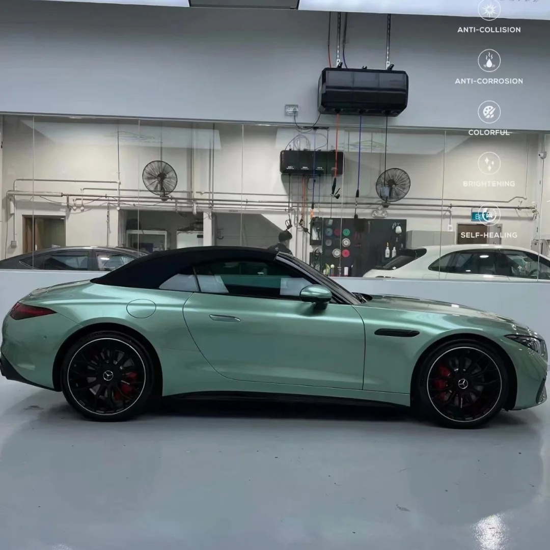 TPU Gloss Francesca Green Paint Protection Film