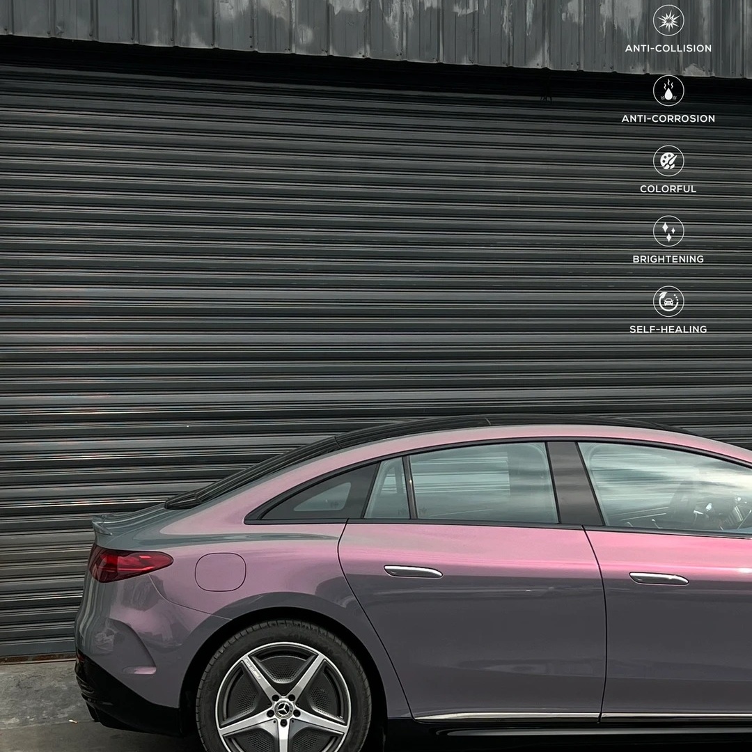 TPU Gloss Star Sky Phantom Gray Paint Protection Film