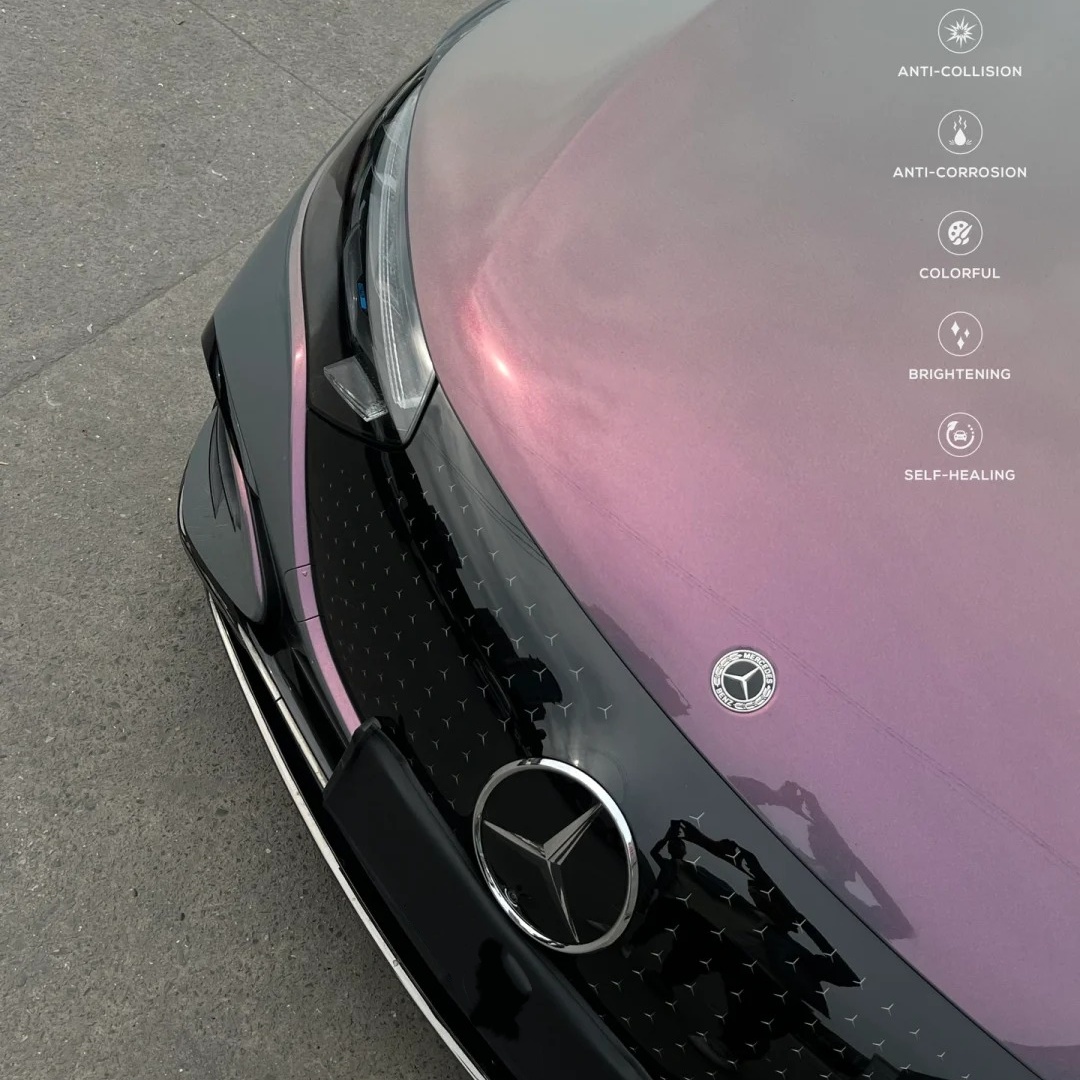 TPU Gloss Star Sky Phantom Gray Paint Protection Film