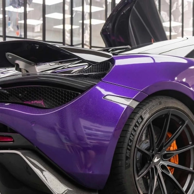 TPU Marvelli Purple Paint Protection Film 02