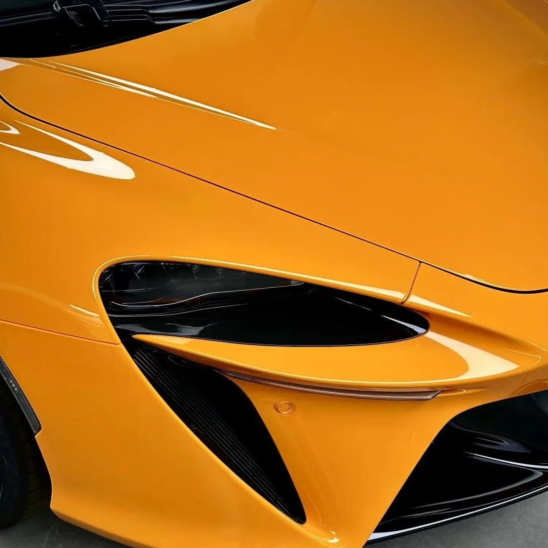 TPU McLaren Orange Paint Protection Film