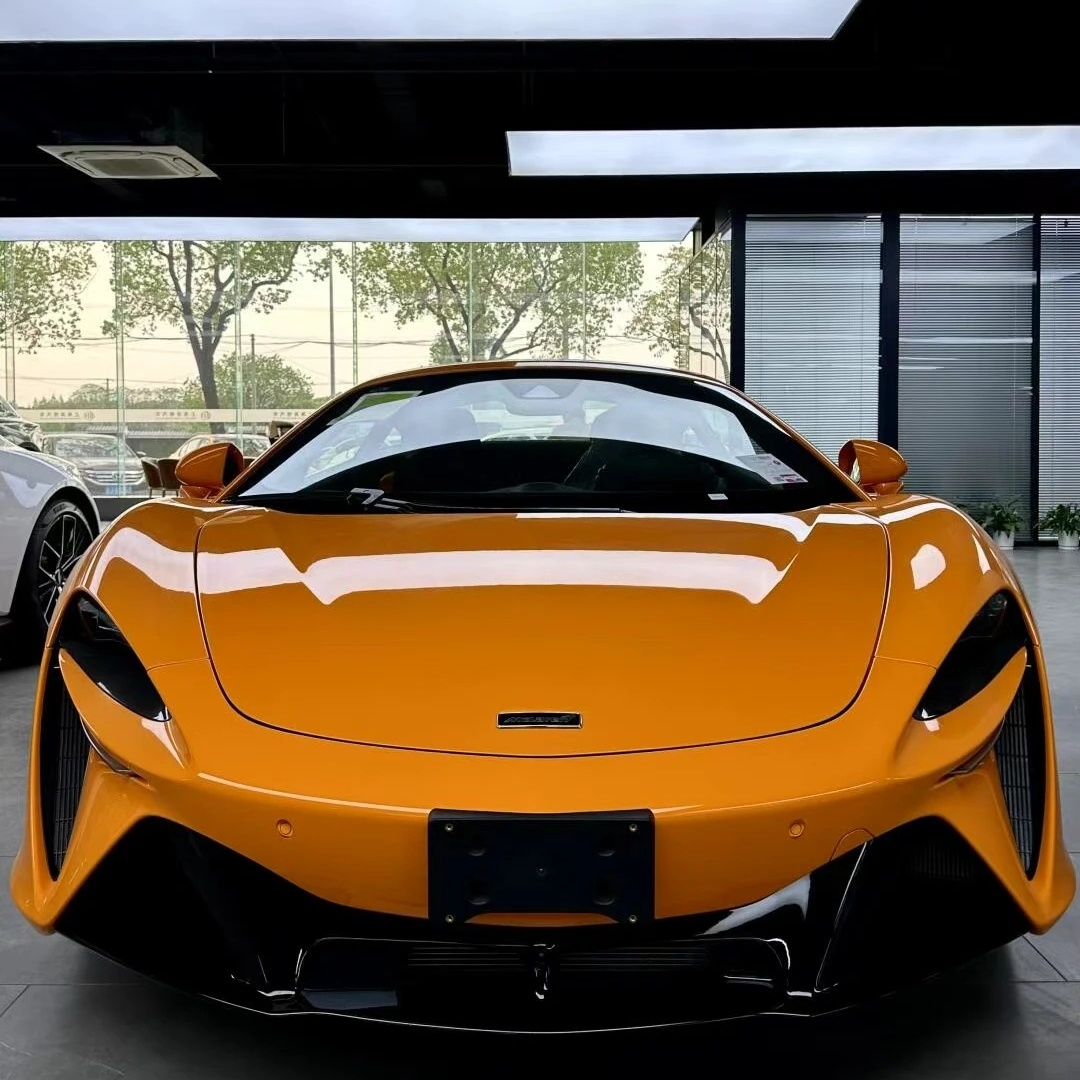 TPU McLaren Orange Paint Protection Film