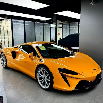 TPU McLaren Orange Paint Protection Film 02