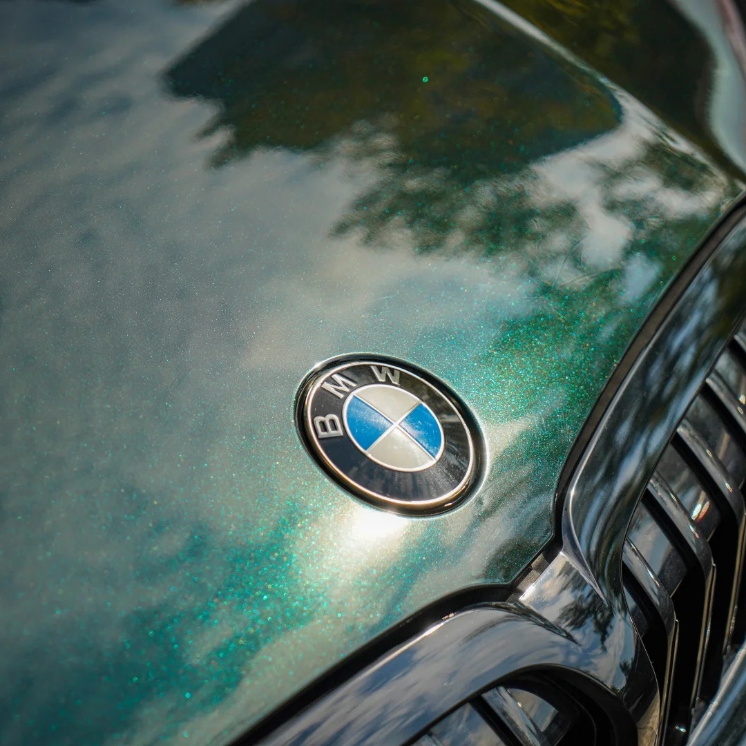 Gloss Benz Emerald Green Car Vinyl Wrap