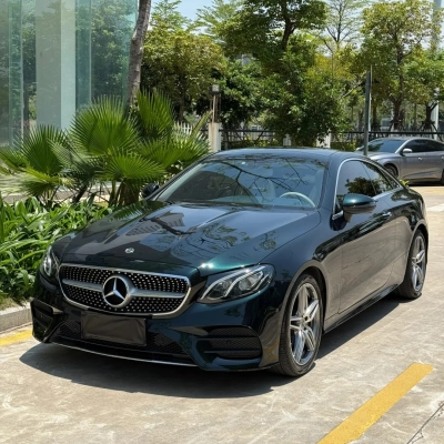 Gloss Benz Emerald Green Car Vinyl Wrap 01
