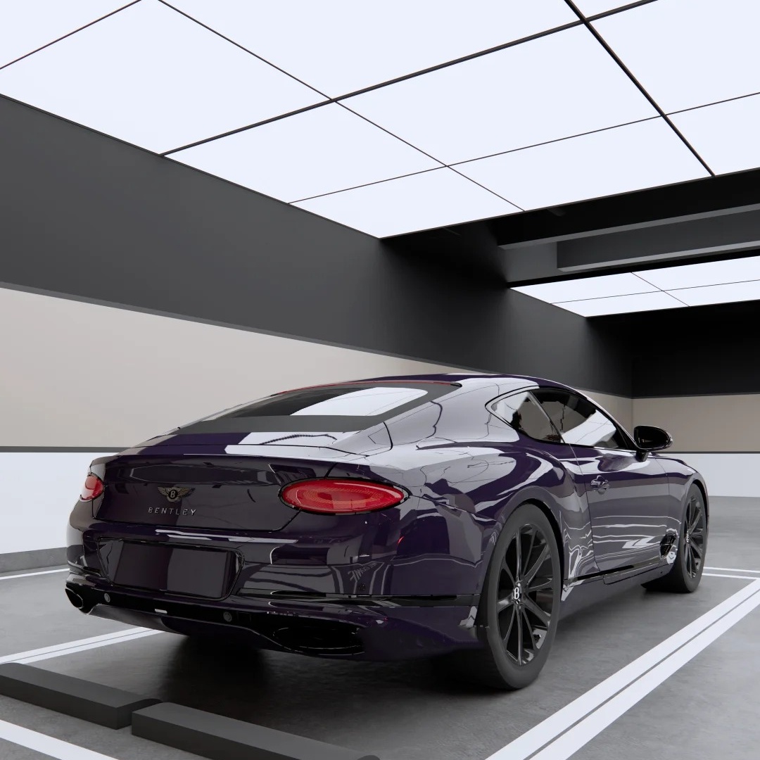 TPU Gloss Grey Violet Paint Protection Film