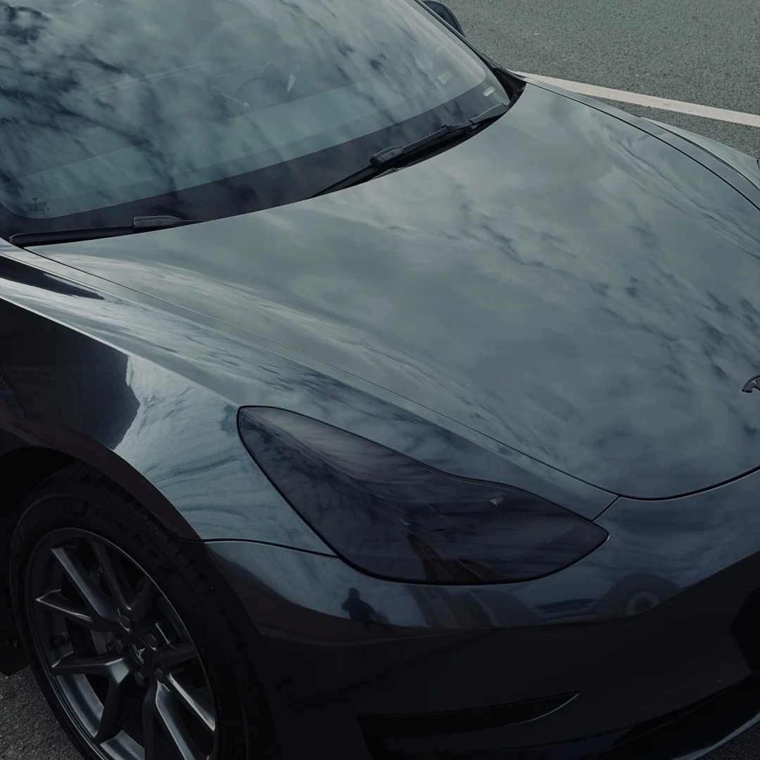 TPU Metallic Paint Coal Grey Paint Protection Film