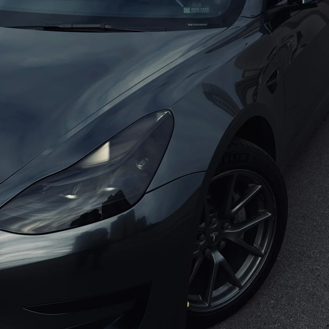 TPU Metallic Paint Coal Grey Paint Protection Film