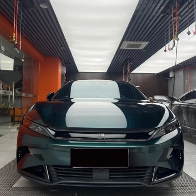 TPU Metallic Thousand Mountain Cui Paint Protection Film 02