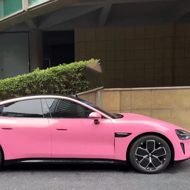 TPU Romantic Pink Paint Protection Film