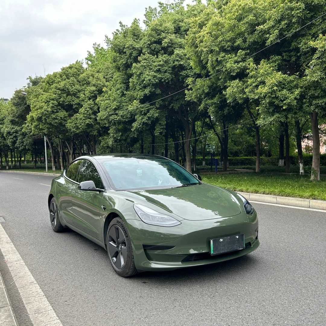 TPU Crystal Army Green Paint Protection Film