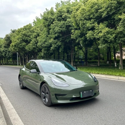 TPU Crystal Army Green Paint Protection Film 02