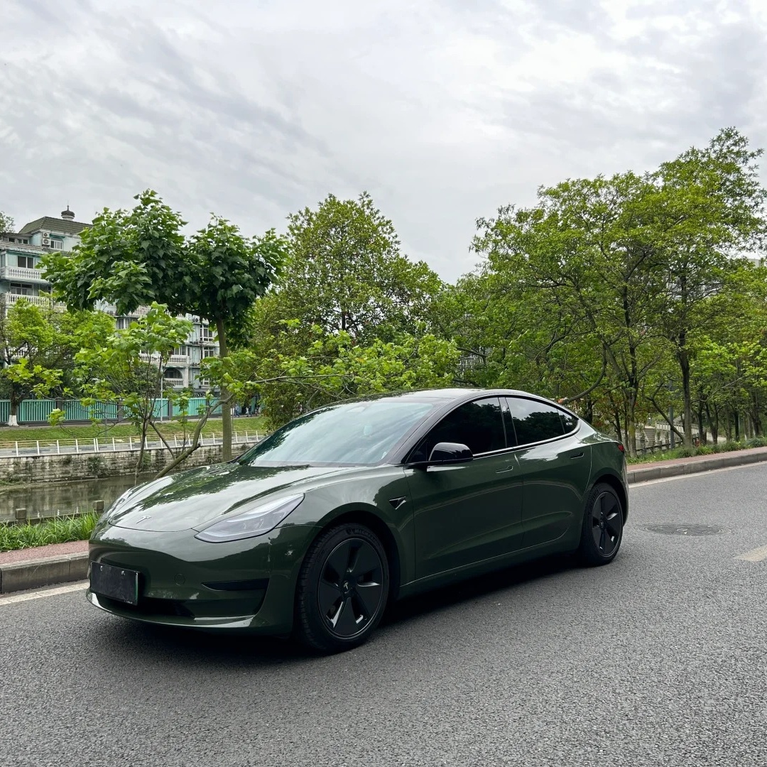 TPU Crystal Army Green Paint Protection Film