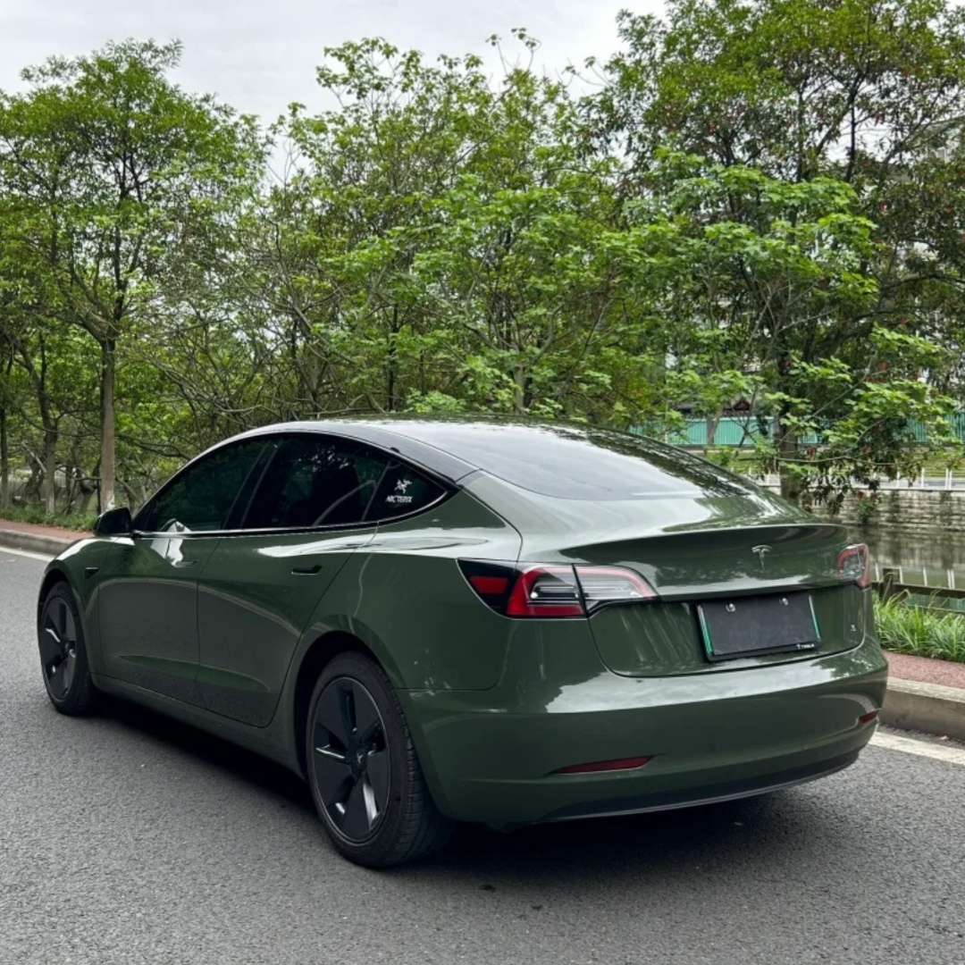 TPU Crystal Army Green Paint Protection Film