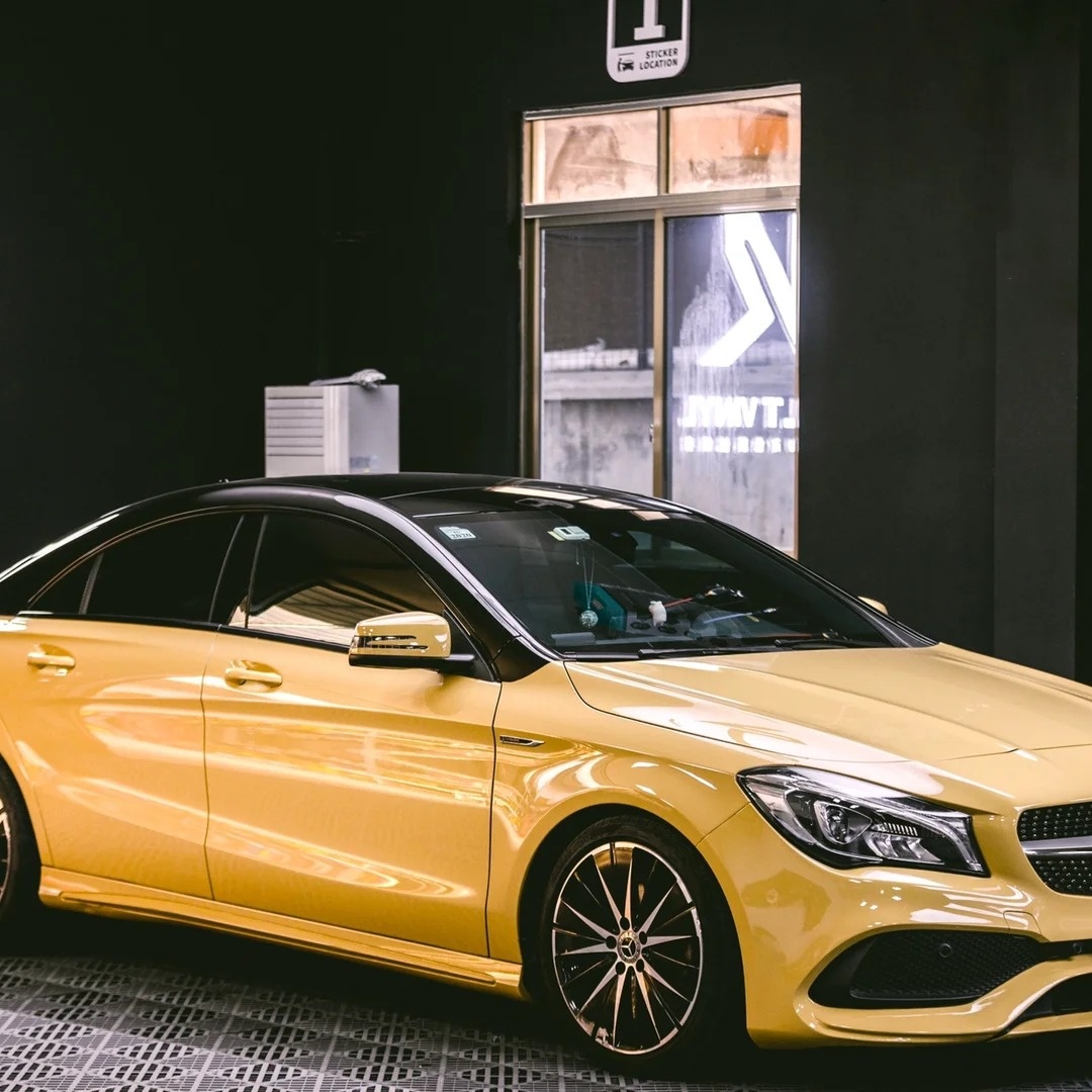 TPU Desert Yellow Paint Protection Film