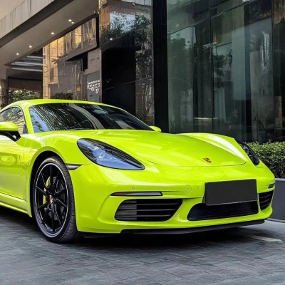 TPU Fantasy Fluorescent Yellow Paint Protection Film 02