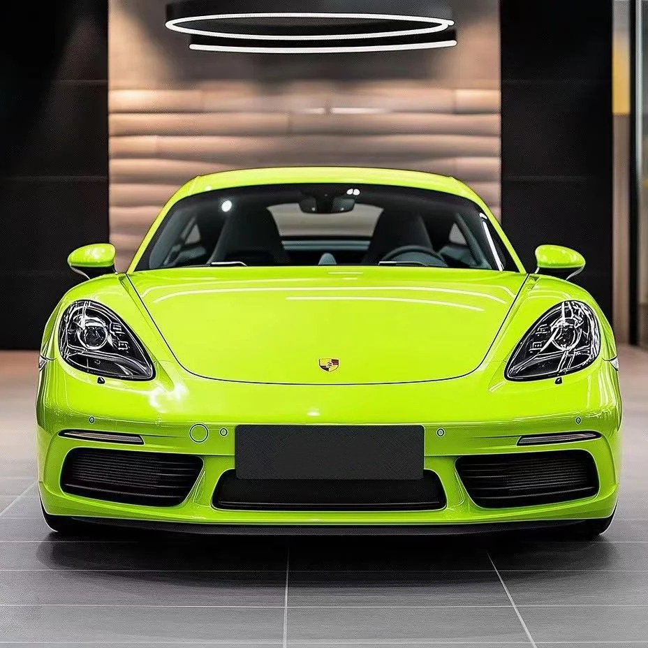 TPU Fantasy Fluorescent Yellow Paint Protection Film