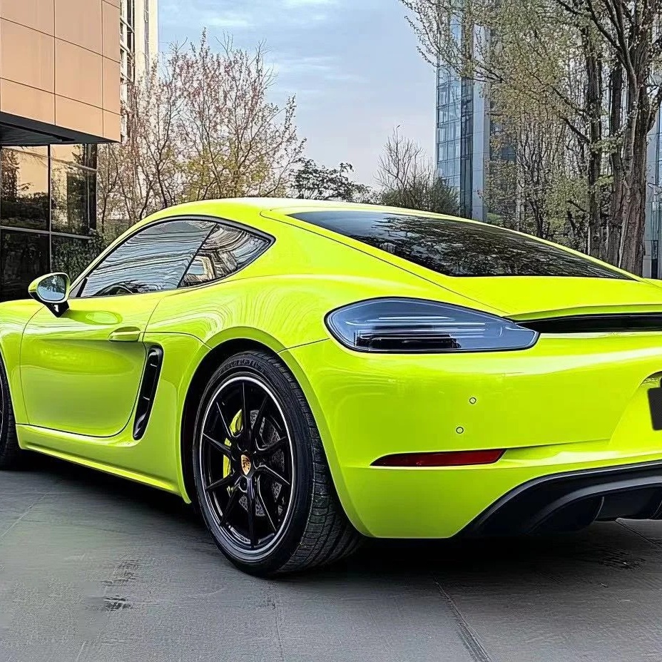 TPU Fantasy Fluorescent Yellow Paint Protection Film