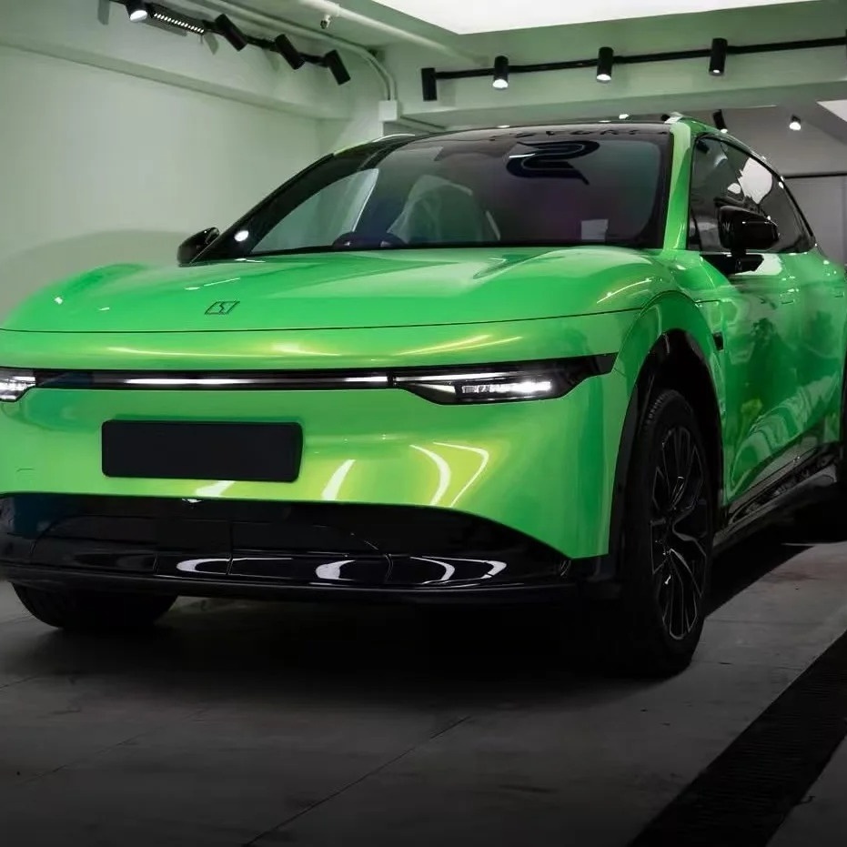 TPU Fantasy Gold Green Paint Protection Film