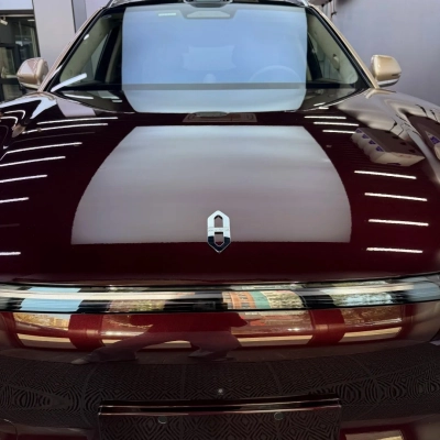 TPU Golden Auspicious Red Paint Protection Film 02