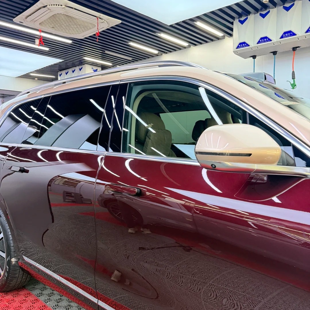 TPU Golden Auspicious Red Paint Protection Film