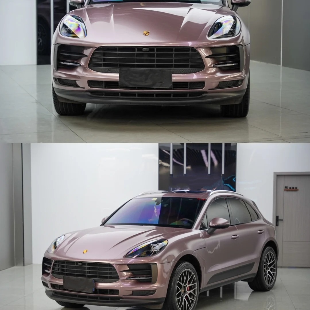 TPU Ice Strawberry Pink Paint Protection Film