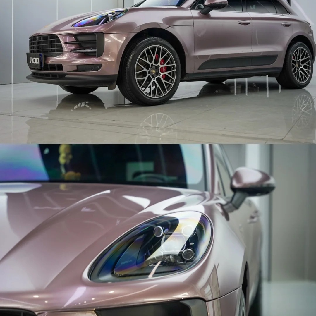 TPU Ice Strawberry Pink Paint Protection Film