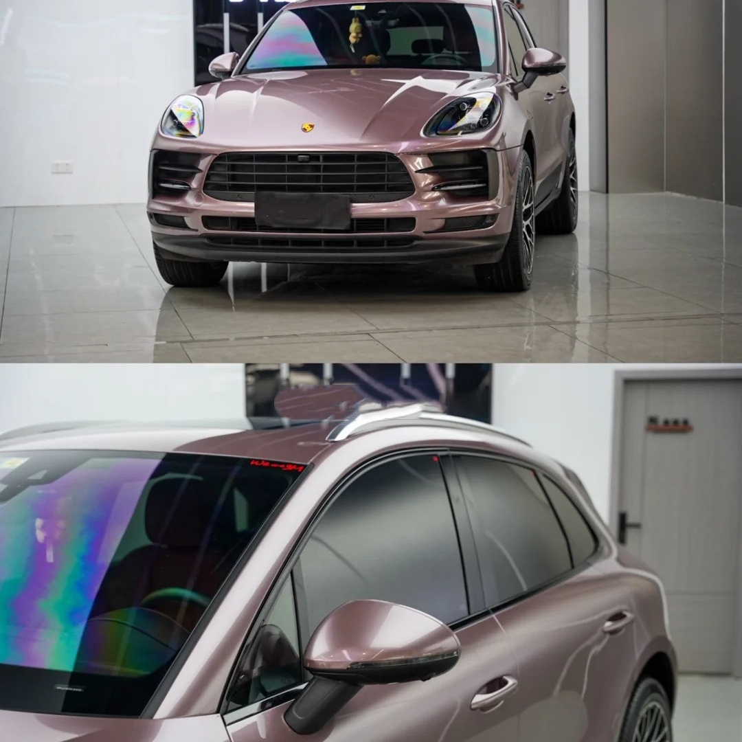 TPU Ice Strawberry Pink Paint Protection Film