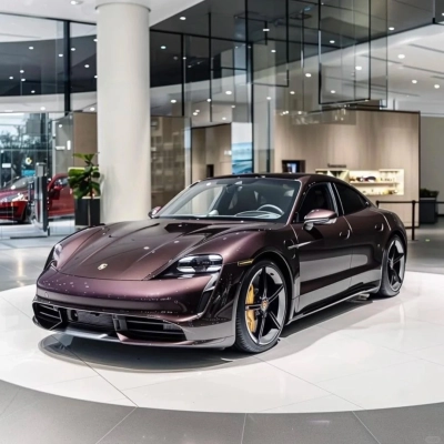 TPU Metallic Leblon Purple Paint Protection Film 02