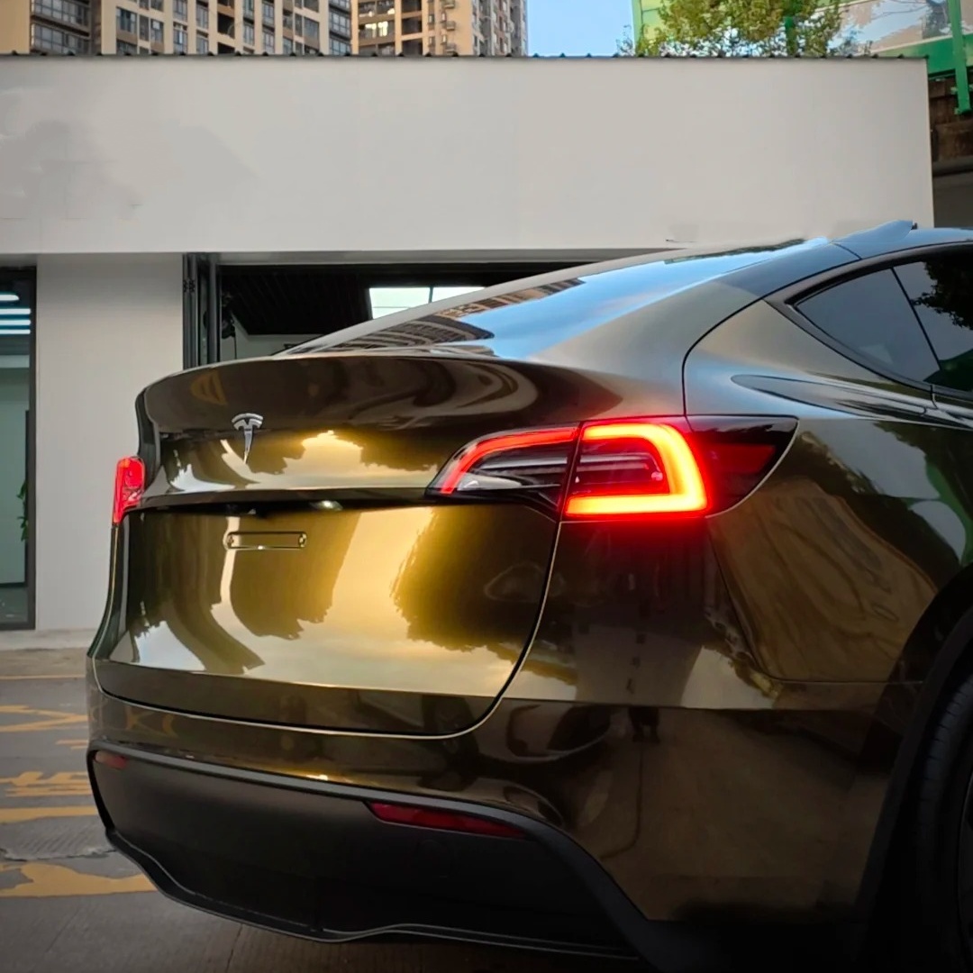 TPU Metallic Midnight Gold Paint Protection Film