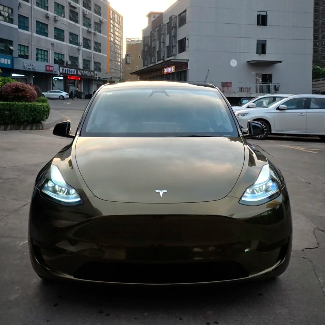 TPU Metallic Midnight Gold Paint Protection Film