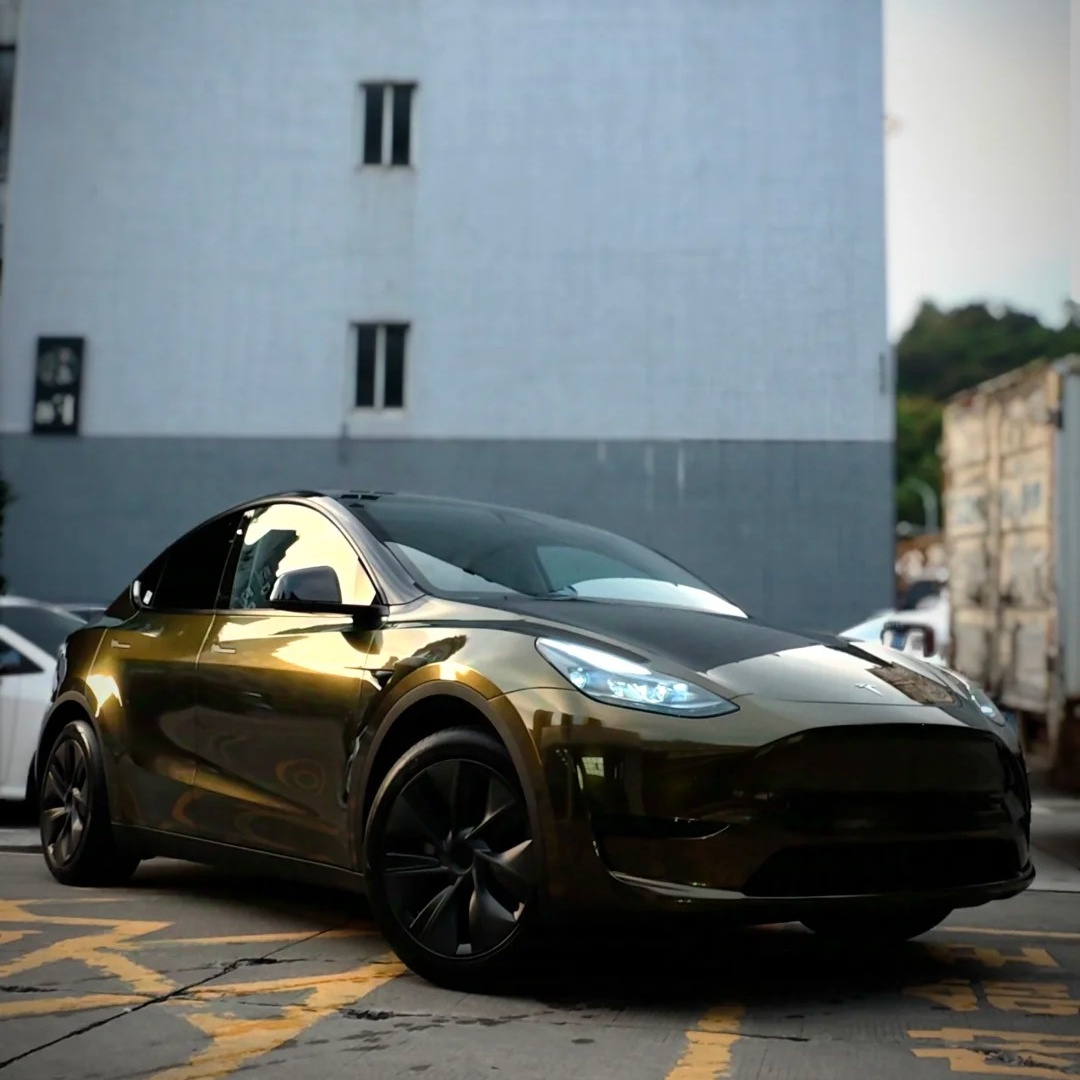 TPU Metallic Midnight Gold Paint Protection Film