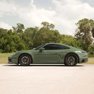 TPU Olive Green Paint Protection Film 02