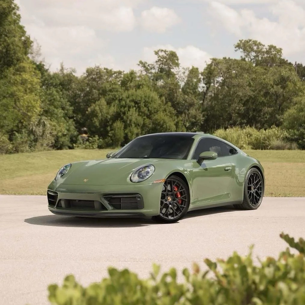 TPU Olive Green Paint Protection Film