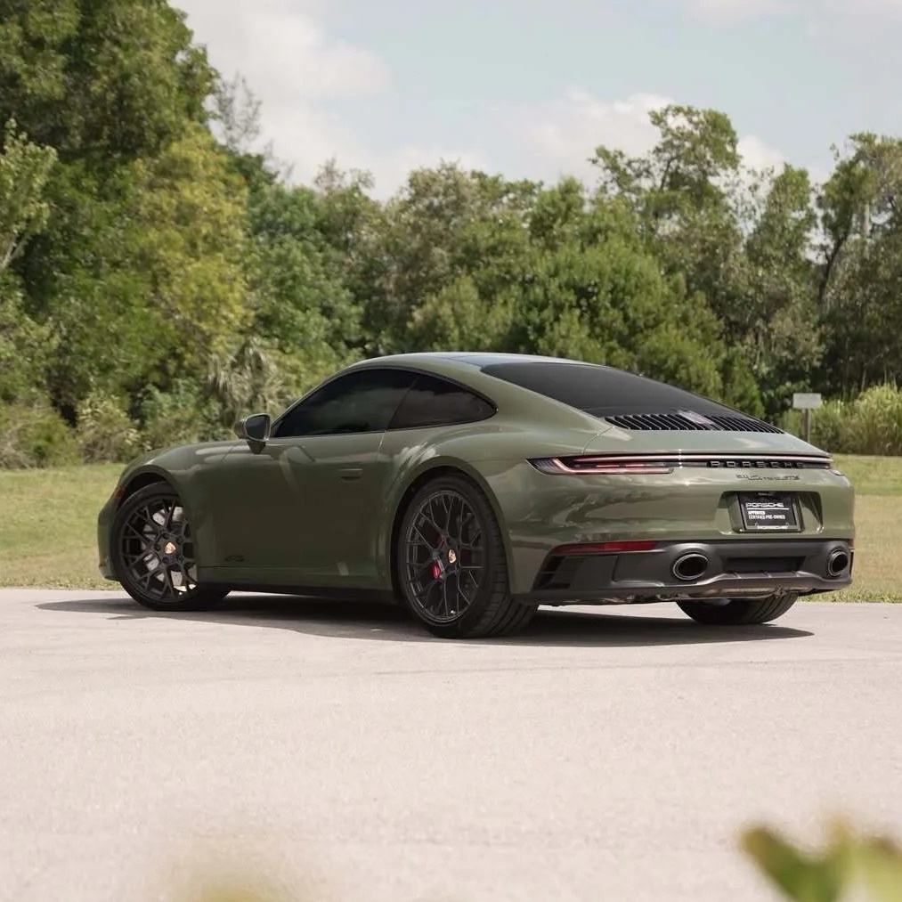 TPU Olive Green Paint Protection Film