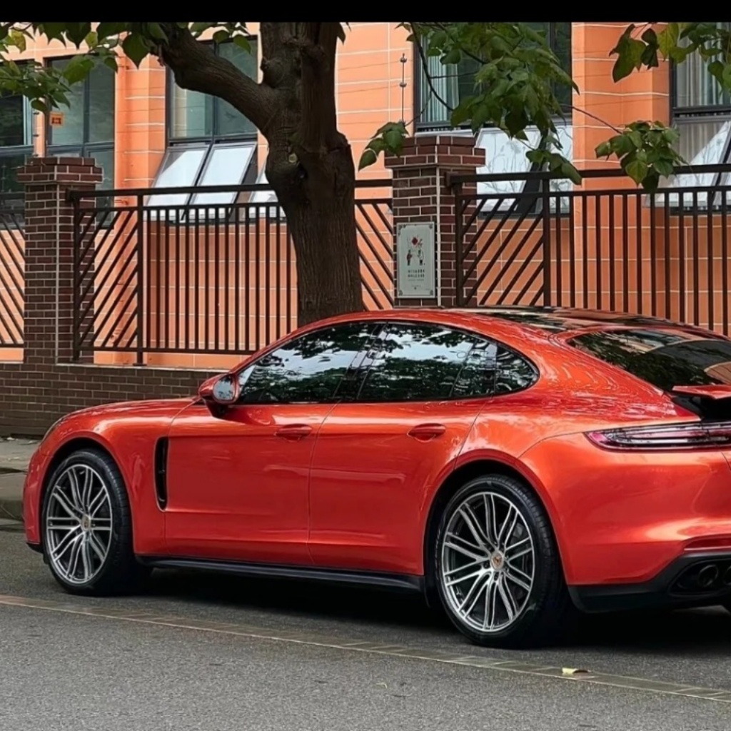 TPU Papaiya Orange Paint Protection Film